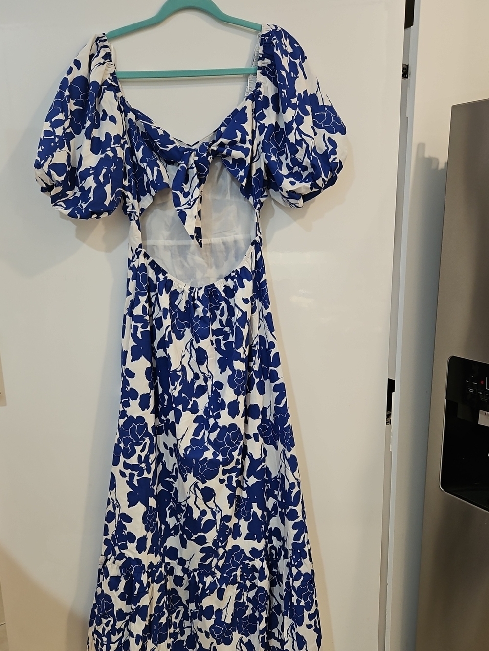 Hyacinth House FloralPuff-Sleeve Maxi Dress - Picture 10 of 14
